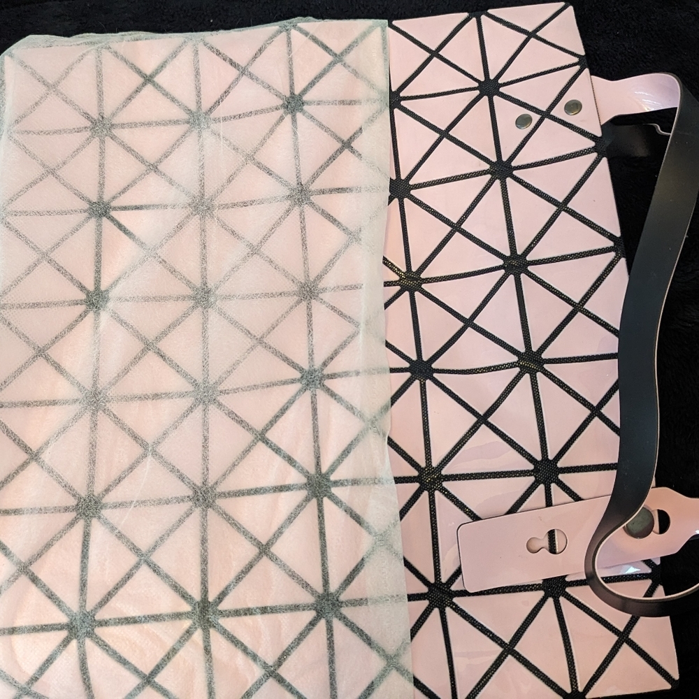 Brand New Geometric Laser Cut Shoulder Bag